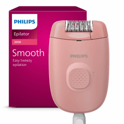 Philips Epilierer Series 2000, kabelgebundener Epilierer, Haarentfernungsgerät, Modell BRE229/00, Schwarz Angebot bei HelloDeals