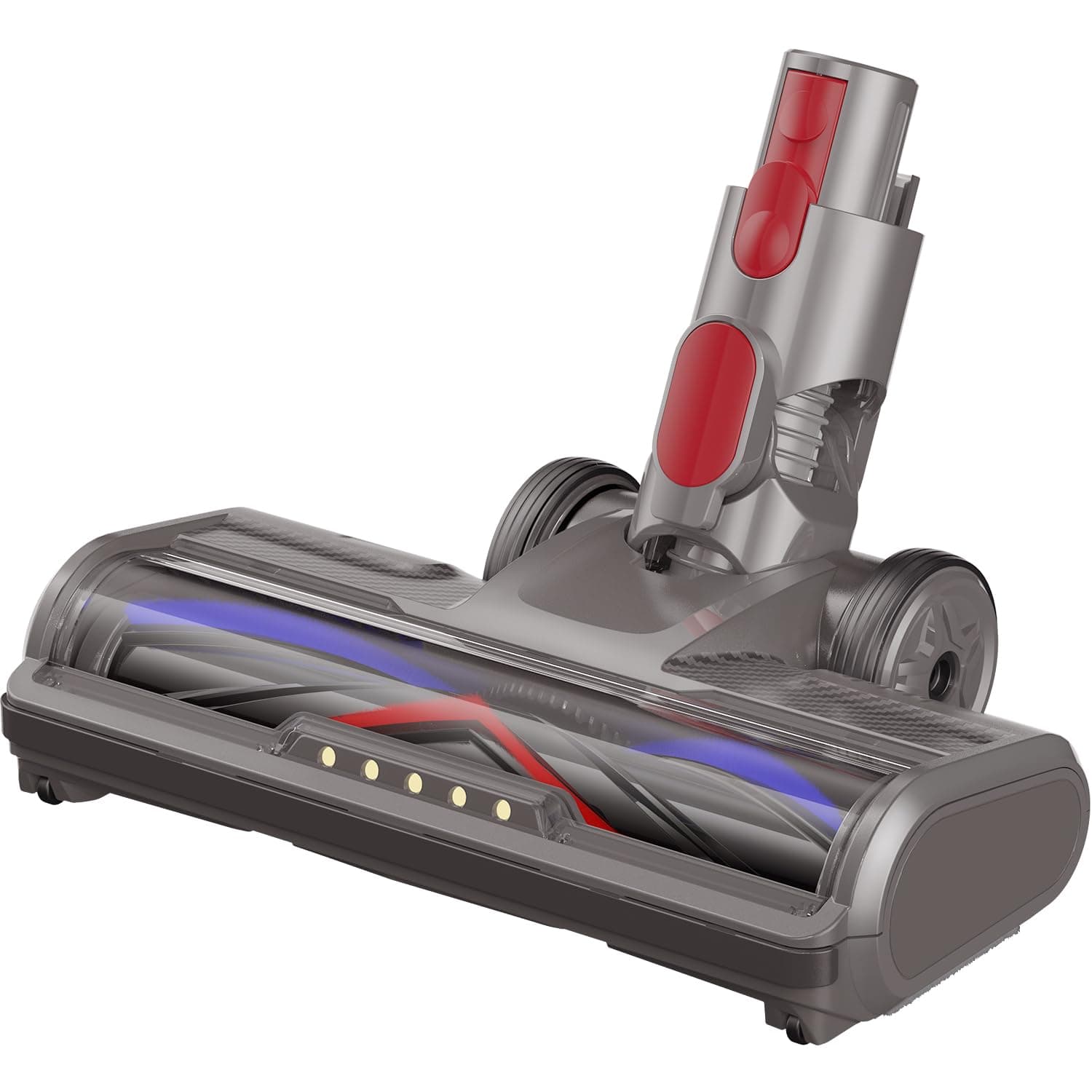 Bürste Zubehör Kompatibel mit Dyson V7 V8 V10 V11 V15 Staubsaugern Bodenbürste mit Frontlichter Design für kurzflorige Teppiche und Hartböden Angebot bei HelloDeals