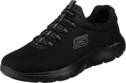 Skechers Sport Mens Summits Sneakers Wide FIT Herren Schuhe Blau 40 EU Black Mesh Trim Angebot bei HelloDeals