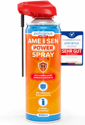Patronus Ameisen Power Spray [500ml] - Ameisenspray mit effektiver Sofortwirkung für Innen & Außen - Abwehr-Mittel gegen Ameisen - hochwirksam Zitrone 500 ml (1er Pack) Angebot bei HelloDeals