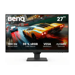 BenQ GW2790E 27 Zoll Eye-Care Gaming Monitor, 100Hz, 1920x1080p, IPS, integrierte Lautsprecher, Wandhalterung, Thin Bezel, Smarte Helligkeitsanpassung, 2X HDMI, DisplayPort 27” Standard Angebot bei HelloDeals