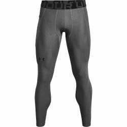 Under Armour Herren Tights HeatGear Compression XS Carbon Heather / Black Angebot bei HelloDeals