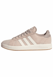 adidas Unisex Grand Court Base 00s Sneaker Wildleder Gummi JQ6018 42 2/3 EU Wonder Taupe Off White Grey Angebot bei HelloDeals