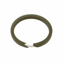 Emporio Armani Herrenarmband aus Leder oder Edelstahl mit Karabiner-, Schieber- oder Druckknopfverschluss Siena Braun Angebot bei HelloDeals