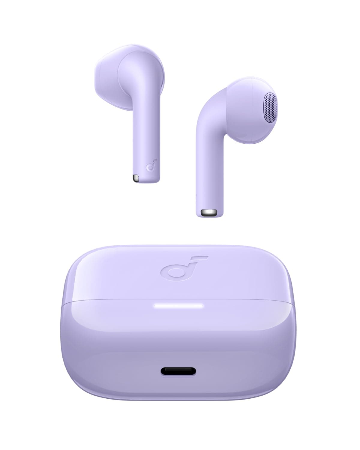 soundcore K20i von Anker, Semi-In-Ear Earbuds, Bluetooth Wireless, 36h Spielzeit, Schnell-Laden, klarer Sound, komfortable Passform, ENC 2-Mikrofone, anpassbarer EQ, IPX5, Bluetooth 5.3, App-Steuerung lila Angebot bei HelloDeals