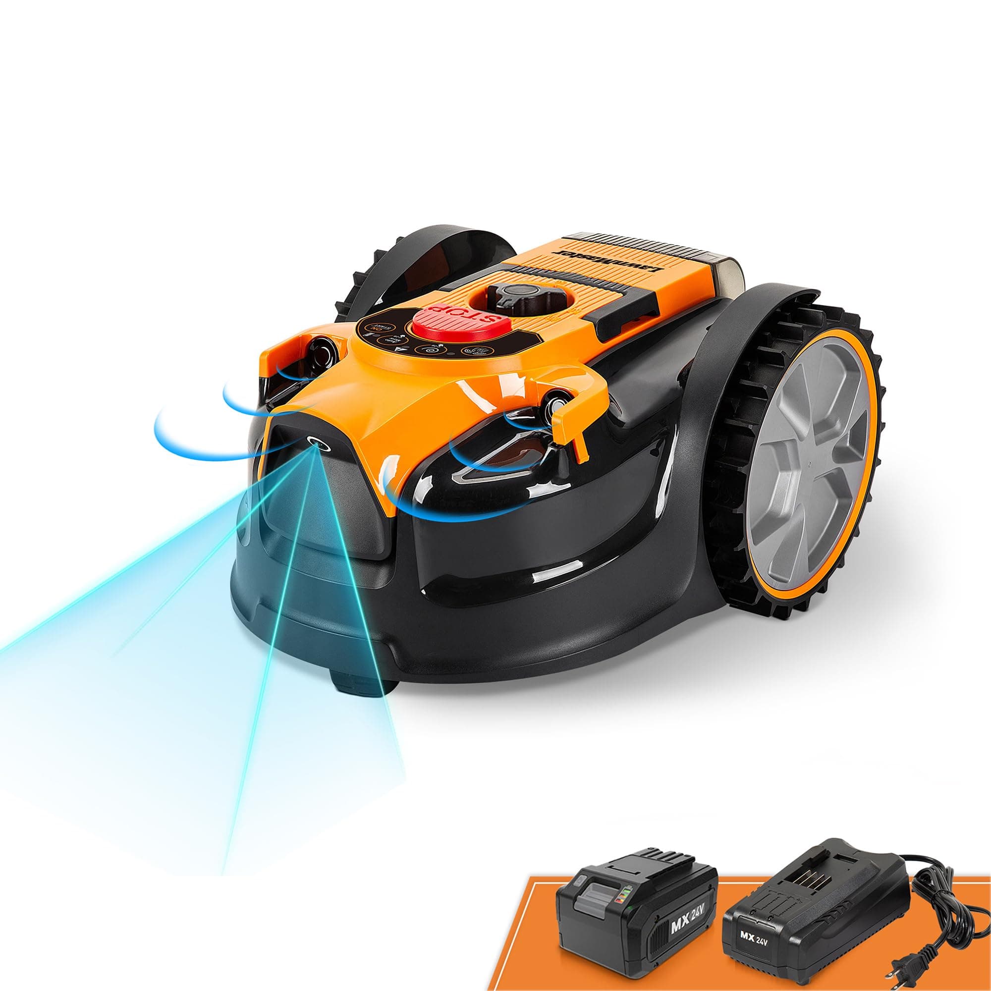 Lawnmaster OcuMow Mähroboter ohne Begrenzungskabel KI-gestützte visuelle Navigation Für 150 m² Hindernisvermeidung & geräuscharm Mähroboter 150㎡ Angebot bei HelloDeals