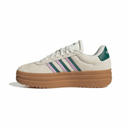 adidas Women's VL Court Bold Schuh 39 1/3 EU Off White Collegiate Green Bliss Lilac Angebot bei HelloDeals