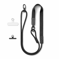 MORSUNBELA Handykette Universal Handyband zum Umhängen Phone Lanyard Verstellbar Handy Umhängeband Band für Handyhülle Schlüsselband Schwarz Angebot bei HelloDeals