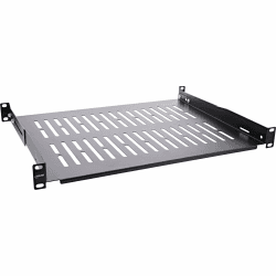 Inline 19" Fachboden, 350mm, 50kg, 1HE, RAL 9005 schwarz, 19114C 350mm Ral 9005 Schwarz Angebot bei HelloDeals