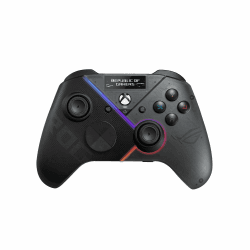 ASUS ROG Raikiri Pro PC Controller (OLED Display, einstellbare Trigger Joystick, Aura RGB Beleuchtung, ESS DAC, 3,5-mm Kopfhörer, Stummschalttaste, USB-C, 2,4 GHz, Bluetooth für PC, Laptop, Xbox) Angebot bei HelloDeals