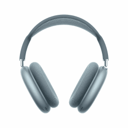 Apple AirPods Max Kabellose Kopfhörer, aktive Geräuschunterdrückung auf Pro Level, Transparenzmodus, personalisiertes 3D Audio, USB-C Ladecase, Blau Blau USB-C Angebot bei HelloDeals