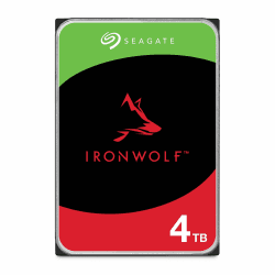 Seagate IronWolf 4TB, NAS Interne Festplatte HDD, 3.5 Zoll, 5400 U/Min, CMR, 64 MB Cache, SATA 6GB/s, silber, inkl. Data Rescue Service (ST4000VNZ06) Angebot bei HelloDeals