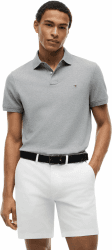 Tommy Hilfiger Herren Poloshirt Kurzarm 1985 Regular Fit L Grey (Medium Grey Heather) Angebot bei HelloDeals