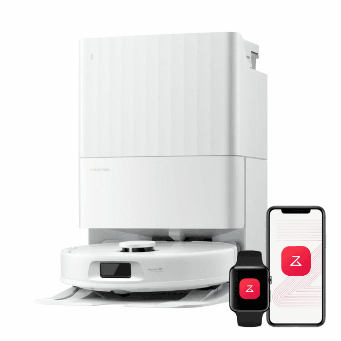 roborock Qrevo S Pro Saugroboter mit Wischfunktion, verbessert von QV 35A, 18.500 Pa, 75 °C Heißwasser-Moppreinigung, Anti-Tangle System, Reactive Tech Hindernisvermeidung, All-in-One Dock (Weiß) Angebot bei HelloDeals