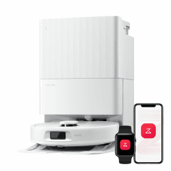 roborock Qrevo S Pro Saugroboter mit Wischfunktion, verbessert von QV 35A, 18.500 Pa, 75 °C Heißwasser-Moppreinigung, Anti-Tangle System, Reactive Tech Hindernisvermeidung, All-in-One Dock (Weiß) Angebot bei HelloDeals