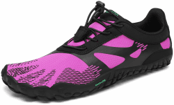 SAGUARO Unisex Minimalistische Barfußschuhe Traillaufschuhe Atmungsaktiv Schnell Trocknend Badeschuhe 39 EU Lavendel Lila Angebot bei HelloDeals
