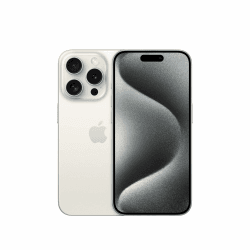 Apple iPhone 15 Pro 128 GB - Titan Weiß (Generalüberholt) Titan Weiß 128GB Angebot bei HelloDeals