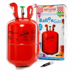 Helium Ballongas für 30 Ballons | Heliumflasche 200L Gasfüllung Folienballons Luftballons | Party Hochzeit Angebot bei HelloDeals
