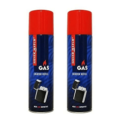 Silver Match Gasbrenner, 300 ml, silberfarben, Metall, 2 Stück Angebot bei HelloDeals