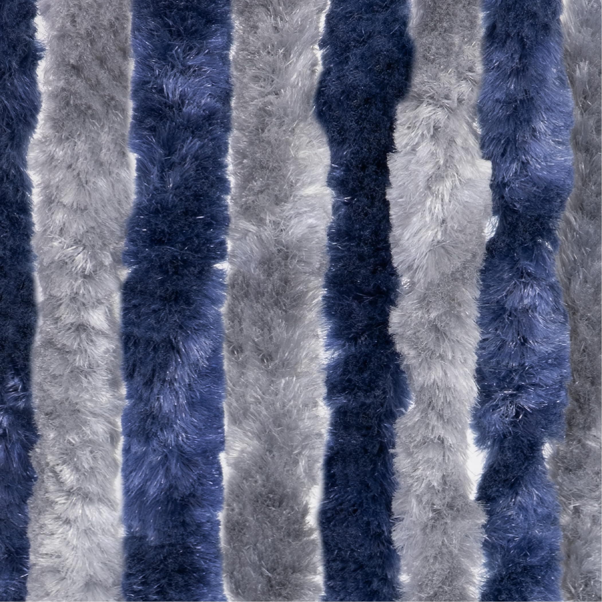 Moritz Flauschvorhang aus Chenille 100 x 200 cm blau grau Türvorhang als Fliegenschutz Insektenschutz für Camping Wohnwagen H200 x B100 cm(1er Pack) Blau-grau Angebot bei HelloDeals