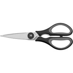 WMF Touch Küchenschere 21 cm, Haushaltsschere mit Sägeschliff, Schere Küche, Cromargan Edelstahl, Softgriff, schwarz 1879206100 Küchenschere Touch, schwarz 66-teilig Angebot bei HelloDeals
