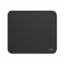 Logitech Mouse Pad - Studio Series, Computer-Mauspad mit Anti-Rutsch-Gummiboden, Leichtes Gleiten, Spritzwassergeschützt, Langlebige Materialien, Tragbar, Frisches, modernes Design - Grau Grau Klein Angebot bei HelloDeals