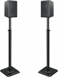 Mounting Dream Lautsprecherständer höhenverstellbar für Satelliten bis zu 5KG, 2er-Set Bodenständer Paar Angebot bei HelloDeals