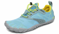 SAGUARO Unisex Minimalistische Barfußschuhe Traillaufschuhe Atmungsaktiv Schnell Trocknend Badeschuhe 42 EU Himmelblau Angebot bei HelloDeals