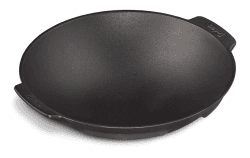 Enders Switch Grid Wok schwarz, aus massiv, emailliertem Gusseisen, gute Hitzeverteilung, Seitengriffe, passend für viele Enders Switch Grid-Roste, B38 x L35 x H10 cm #7797 Angebot bei HelloDeals