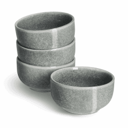 SPRINGLANE Schale klein 4er-Set - Geschirr Misty Cliff, Grau, Steingut Tafelservice Angebot bei HelloDeals
