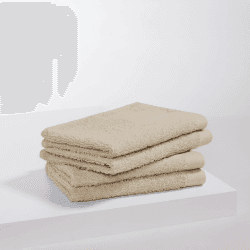 s.Oliver 4 TLG Gästehandtuch Set - 100% Baumwolle, 600 g/m², weich & angenehm, 4X Gästehandtücher Dunkelbeige 4x Gästehandtuch Dunkelbeige Angebot bei HelloDeals