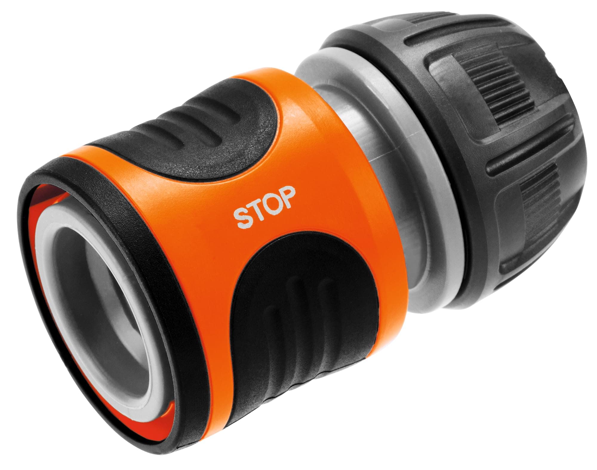 Gardena Wasserstop 13 mm (1/2 Zoll) und 15 mm (5/8 Zoll): Steckverbinder mit Aquastop, Powergrip, hohe Schlauchhaltekraft, einfacher Wechsel (18213-20) 13-15mm (1/2"-5/8") Angebot bei HelloDeals