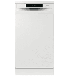 Gorenje GS 520 E15W Freistehender Geschirrspüler / 45cm / 9 Maßgedecke / 5 Programme / 1h Reinigungsprogramm / höhenverstellbarer Oberkorb / vollständiger Überlaufschutz / Weiß freistehend, E, Weiß Angebot bei HelloDeals