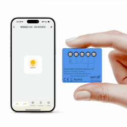 MIUCDA Mini WiFi 6 Smart Relais Schalter mit Potentialfreie Kontakte | Lichtschalter und Garagentoröffner | DIY Hausautomation | Kompatibel mit Alexa & Google Home DIY Modularer Schalter Smart Relaisschalter Angebot bei HelloDeals