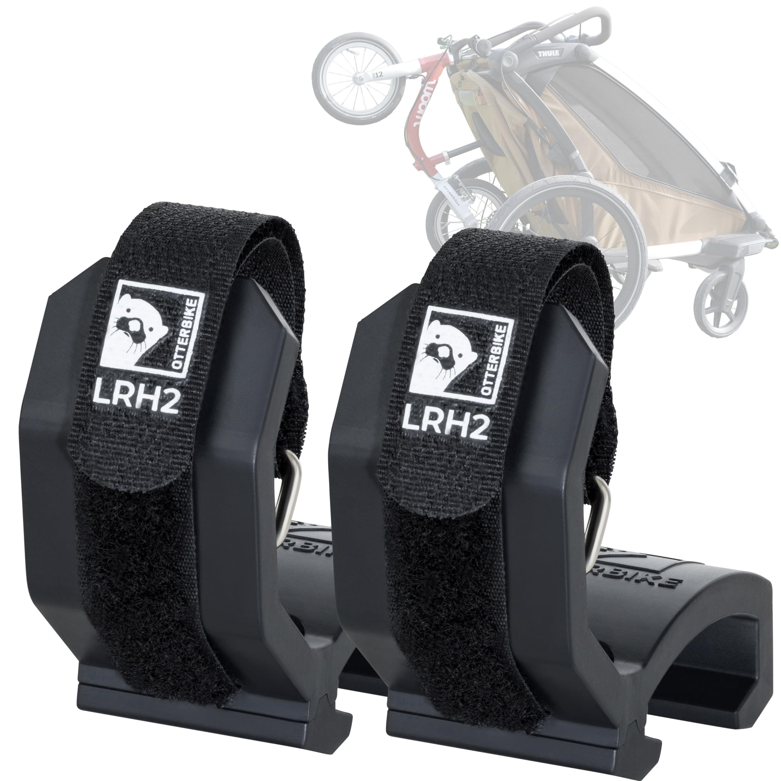 Laufrad- & Kinderfahrrad-Halterung für Thule Chariot Sport/Cross/Cab/Lite Fahrradanhänger (ab 2017) - kompatibel mit Woom, Puky u.a. bis 14 Zoll - verkehrssicher und robust - LRH2 Angebot bei HelloDeals