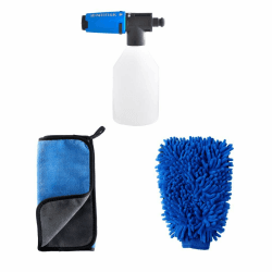 Nilfisk Autowaschset - Waschhandschuh + Mikrofaserhandtuch + Super Foam Sprayer - Hochdruckreiniger-Zubehör Angebot bei HelloDeals