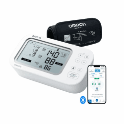 OMRON X7 Smart AFib Oberarm-Blutdruckmessgerät | Vorhofflimmern-Screening bei jeder Blutdruckkontrolle zu Hause | Klinisch validiert | 2 Benutzer | Intelli Wrap Manschette 22–42 cm | kostenlose App 22-42 cm (X7 Smart AFib) Angebot bei HelloDeals