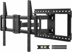 USX-MOUNT TV Wandhalterung Schwenkbar Neigbar für 37-90 Zoll TVs, TV Halterung Max.VESA 600x400mm, Fernseher Halterung bis zu 68kg, Universal Fernseher Wandhalterung mit Ausziehbar Doppelarm Angebot bei HelloDeals