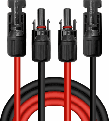 Solarkabel 4mm²/6mm², Solarkabel Verlängerung 1/2/3/5/8/10/13/15M, Solarkabel Verlängerungskabel(Rot/Schwarz) (4mm²10M) Angebot bei HelloDeals