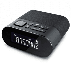 CSL - DAB+ Radiowecker DAB, UKW, Uhrenradio, Wecker mit Zwei einstellbaren Weckzeiten, Snooze-Funktion, Sleeptimer, dimmbares Display, schwarz Angebot bei HelloDeals