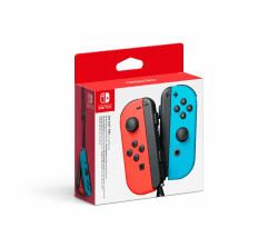 Nintendo 2 Joy-Con-Bedienelemente für Nintendo Schalter Rot Und Neon-Blau Neon-Rot/Neon-Blau Joy-Con 2er Set Angebot bei HelloDeals