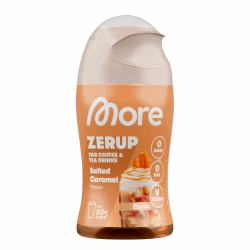 MORE Barista Zerup, Salted Caramel, 65 ml, für Kaffee, Tee und Heißgetränke, vegan, zero Kalorien - made in Germany Salted Caramel 65 ml (1er Pack) Angebot bei HelloDeals