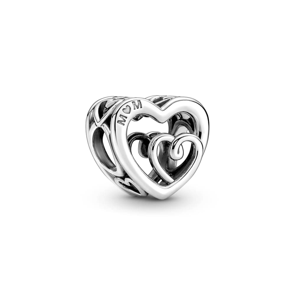 Pandora Moments Charms Herz, Sterlingsilber Verschlungene Herzen Angebot bei HelloDeals