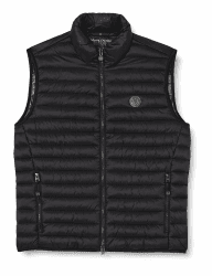 Marc O'Polo Herren 72052 Leichte Herrenweste mit Stehkragen, Schwarz, XS EU Angebot bei HelloDeals
