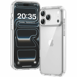 Hülle für iPhone 17 Pro Max Hülle, Anti-Vergilbung Transparent Handyhülle Stoßfest Schutzhülle, Premium Kratzfeste Case für iPhone 17 Pro Max -Durchsichtig Durchsichtig iPhone 17 Pro Max Angebot bei HelloDeals