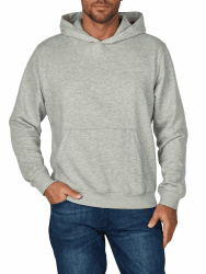 JACK & JONES Hoodie Herren Relaxed Fit mit Print JWHINTERLUDE Sweat Hood Plus Size Kapuzenpullover Pullover Sweatshirt Schwarz Grau Grün Beige S M L XL XXL 3XL 4XL 5XL 6XL 7XL 8XL L Grey Melange Angebot bei HelloDeals