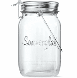 SONNENGLAS Solarlaterne Classic 1000ml – DAS ORIGINAL – Fair Trade Solarlampe aus Südafrika | Mit Solar & USB | Deko und Licht für Haus, Garten und Geschenk | Testsieger – Bekannt aus Pro7 Galileo Classic (1000ml) Angebot bei HelloDeals