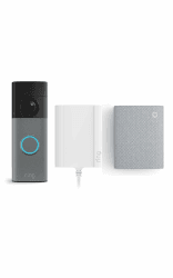 Ring Wired Video Doorbell (neueste Gen.) mit Netzteil + Chime (3. Gen.) | Retinal 2K und optimiertem Zoom (bis zu 6x) | Breites Sichtfeld | 30-tägige Testphase für Ring-Abonnement Angebot bei HelloDeals