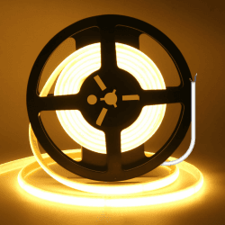 220V Neon Streifen Selbstklebend Innen, Schnitt alle 10cm, 2-adrig Anschluss an AC 230V COB LED Band, 240LEDs/m Flexible Superhell LED Lichtband für Weihnachten(Warmweiß,3m) Warmweiß 3m Angebot bei HelloDeals