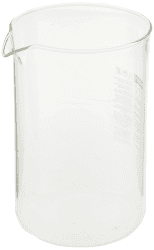 Bodum 1512-10 12-Tassen-Kaffeebecher-Ersatzbecher, Glas - transparent, 1,5 L, Klar 1508 ml Angebot bei HelloDeals